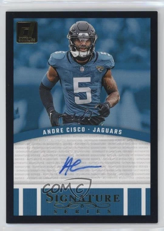 2024 Panini Donruss Signature Series Black 1/1 Andre Cisco #SSE-ACI Auto 1fl4 - Image 1 of 3