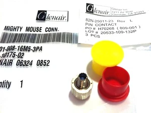 801-008-16M5-3PA Mil Spec Stecker Neu Original GLENAIR - Bild 1 von 2