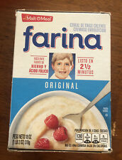 Farina Hot Wheat Cereal Creamy Original  18 oz. Boxes EXP 1/13/25 ....