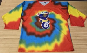 Vintage OT San Antonio Iguanas Hockey-Minors Tie Dye Jersey Size XL - Picture 1 of 10
