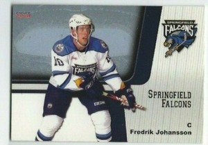 2007-08 Springfield Falcons (AHL) Fredrik Johansson