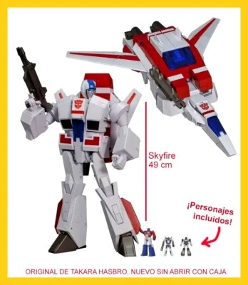 Transformers: Masterpiece MP-57 Cybertron Av. Defense Skyfire CON CAJA (TAKARA) - Imagen 1 de 4