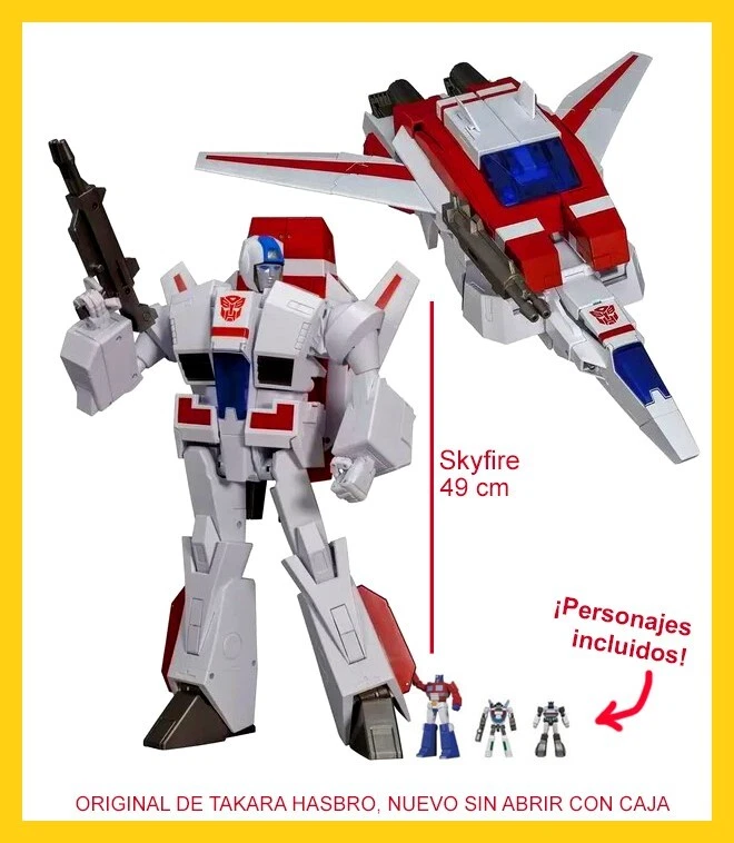 Transformers: Masterpiece MP-57 Cybertron Av. Defense Skyfire CON CAJA (TAKARA) - Imagen 1 de 4