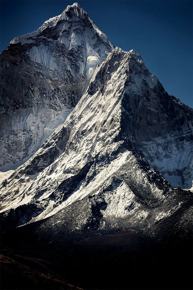 Arte de pared paisaje montañas Nepal picos del Himalaya decoración del hogar - PÓSTER 20x30 Foto 1 de 3