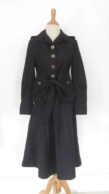 Костюм юбка Marc Jacobs с поднятыми точками 4/6 черный пояс текстурированная хлопковая смесь - Изображение 1 из 4