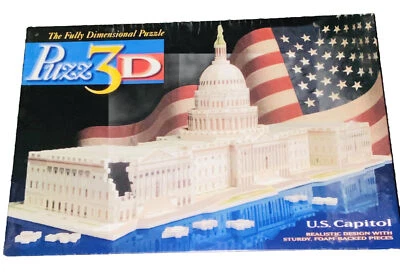 Rompecabezas 3D Capitolio de Estados Unidos desafiante 1994 - 718 piezas Ver fotos detalles Foto 1 de 3