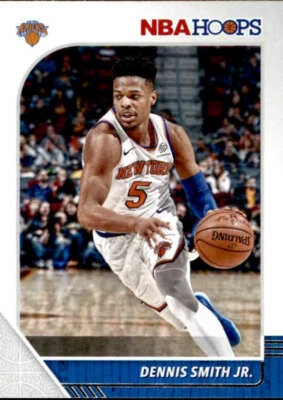 2019-20 Panini NBA Hoops #127 Dennis Smith Jr. New York Knicks  - Image 1 of 2