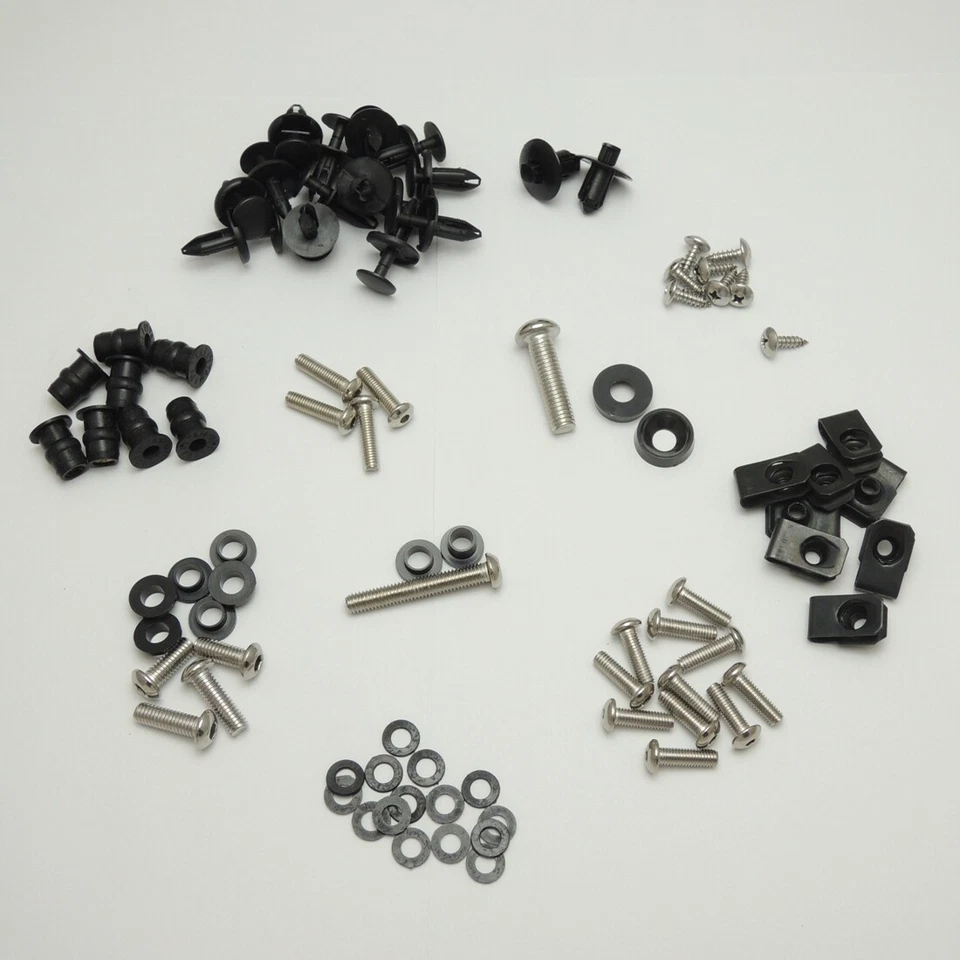 Carenado Inoxidable + Juego de Pernos de Pantalla para Suzuki GSXR 750 2011 - 2014 L1 L2 L3 L4 Foto 1 de 1