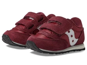 Saucony Z29105 Kids Originals Burgundy Jazz Hook Loop Sneakers Size 11 M - Picture 1 of 6