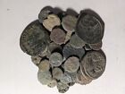 10 UNCLEANED ANCIENT ROMAN, GREEK, OR BYZANTINE COINS, EASY AND CHEAP CLEAN