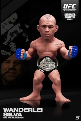Round 5 UFC Series 12.5 Limited Edition Action Figure - Wanderlei Silva - Pride Cover