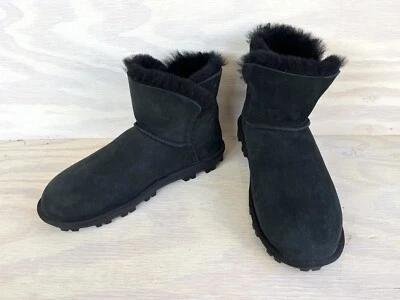 Botín Kirkland Signature negro gamuza piel de oveja forro y plantilla talla 8 Foto 1 de 4