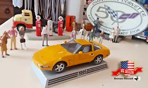 1/43 Danbury Mint 1995 CORVETTE Beautiful Yellow 50th Anniversary Series C9.9 - Picture 1 of 13