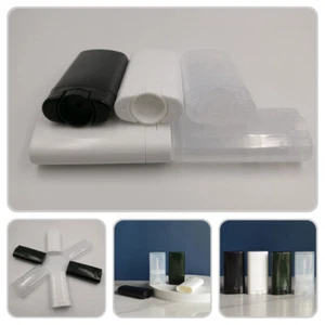6 Pcs Antiperspirant Tube Body Reusable Lipstick Travel Empty Gloss Tubes - Bild 1 von 12