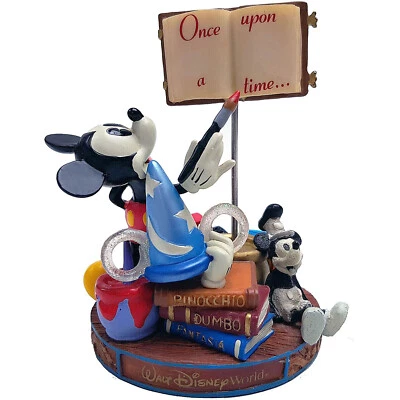 Walt Disney World Mickey Mouse Picture Photo Place Holder Figure Ornament Parks - Image 1 of 4