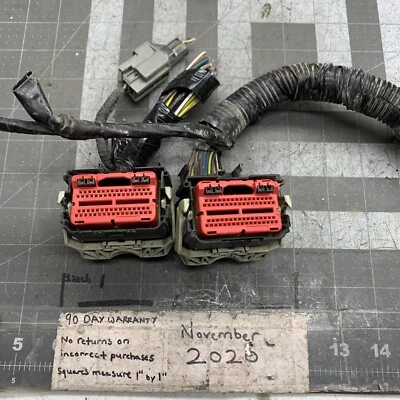 2006 2007 FORD FUSION ENGINE COMPUTER Wiring Harness Pigtails 6E5A-12A650-AJA - Image 1 of 4