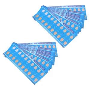 30 Pcs Tooth Color Chart Oral Care Supplies Shade Guide Shades Card - Picture 1 of 12