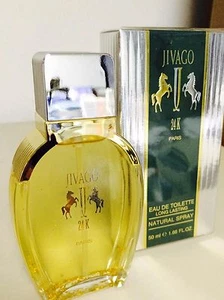 JIVAGO 24 K EAU DE TOILETTE MEN LONG LASTING EAU DE TOILETTE 1.6 OZ / 50 ML NIB - Picture 1 of 1