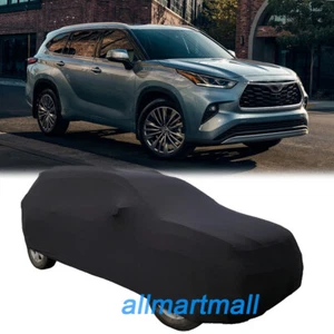 SUV Satin Soft Stretch Indoor Car Cover Scratch Dustproof for Toyota Highlander - Picture 1 of 9