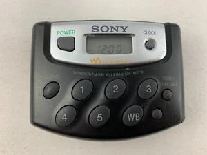 Sony Walkman Weather/ FM/ AM Radio Model: SRF-M37W - TESTED & Working - Picture 1 of 9