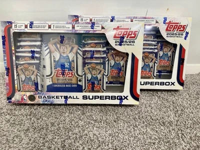 2025/26 Topps Basketball Superbox Costco X2 - Image 1 of 3