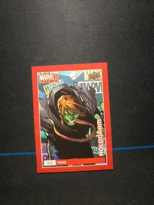2019-20 Upper Deck Marvel Annual Hologram 01/20 Toad #59  A7 - Image 1 of 2