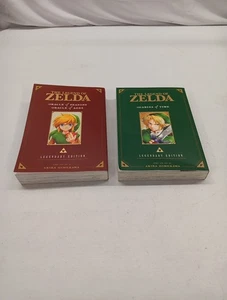 The Legend of Zelda Legendary Edition Collection 2 Books Oracle Of Seasons,Ages. - Picture 1 of 12