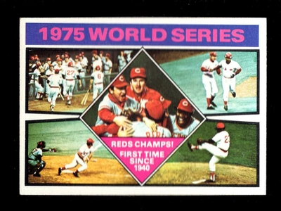 1976 TOPPS #462 1975 WORLD SERIES CINCINATTI REDS - Image 1 of 2