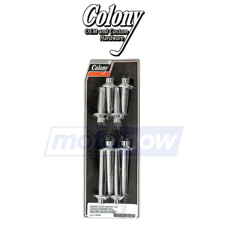 Colony Headbolt Kit for 1999-2007 Harley Davidson FXST Softail Standard - kn Foto 1 de 4