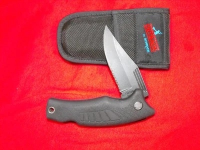 Schrade Outback Serie LB7BS Hoja Negra Dentada, Shortline-Nuevo y Como Nuevo-EE. UU. Foto 1 de 4
