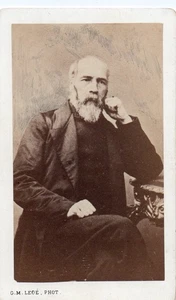 Armand BARBES CDV par G.M. Legé associé de Carjat c.1865 tirage albuminé - Bild 1 von 2
