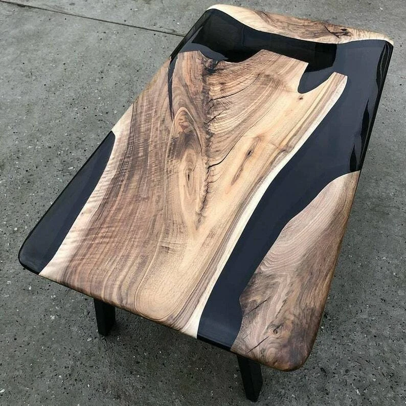 48" x 30" Epoxy Resin Table Top / Counter Home / Office Decor - Image 1 of 1