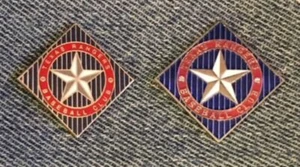 1994 Texas Rangers Pins~Lot of 2~MLB~Baseball Club~by Peter David and C.P. & D. - Picture 1 of 8