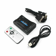 XT-XINTE VGA to Scart Converter Convertitore VGA Scart Video Adattatore Adapter