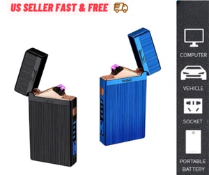 Electric Lighter Dual Arc Plasma USB Rechargeable 2020 - Picture 1 of 17