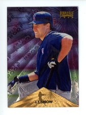 1996 Pinnacle Starburst Artist's Proofs  J.T. Snow #149 California Angels