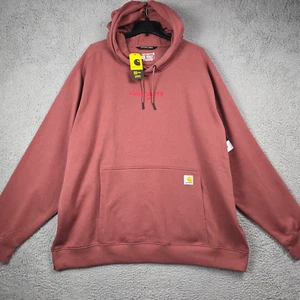 Suéter Carhartt FAST DRY PARA HOMBRES 2XL XXL ROJO SUDADERA CON CAPUCHA EXTERIOR LIGERO MANCHA NUEVO CON ETIQUETAS - Imagen 1 de 14
