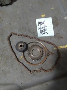 (M) 1967 - 1969 HONDA CL90 SCRAMBLER 67 68 69 CL 90 OEM TIMING CAM CHAIN GUIDES  - Picture 1 of 4