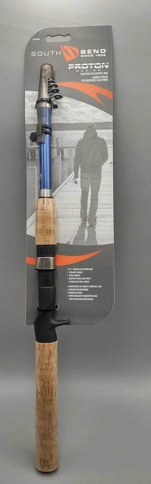 South Bend Proton Spinning Telescopic Rod 6 Fastest Shipper on EBAY