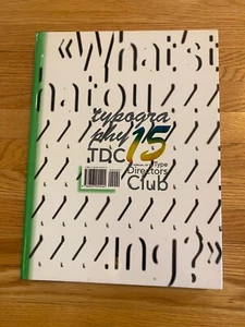 Typography 15: The Annual of the Type Director's Club TDC Graphic Design Logos - Picture 1 of 20