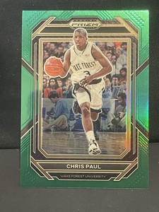 2023 Panini Prizm Draft Picks Chris Paul #71 Green Prizm