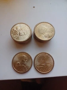 -2000 p Error sacagawea gold 1 us dollar - Picture 1 of 3