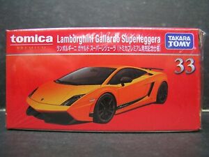 TAKARA TOMY TOMICA PREMIUM DieCast car 1:62 Lamborghini Gallardo Superleggera#33
