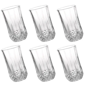 Vaso de vaso para beber 330 ml conjunto de 6 vasos grandes bebida whisky vasos - Imagen 1 de 5