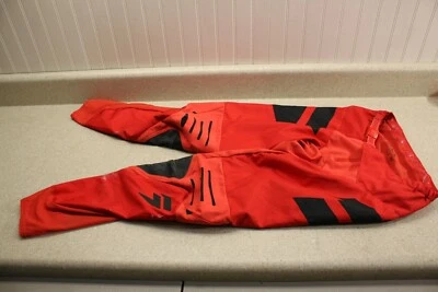 Pantalones Geico Shift MX rojos y negros talla 28 5740 Z8 Foto 1 de 4