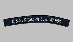 US Navy DD-950 USS Richard S. Edwards Destroyer UIM Shoulder Rocker Tab (02) - Bild 1 von 1