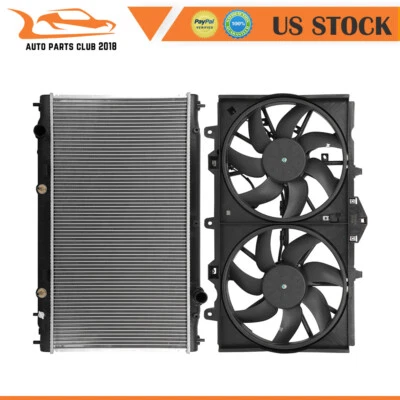 Automotive Radiator and Cooling Fan Assembly Fit for 2014-2018 INFINITI Q50 Foto 1 de 4