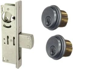 ADAMS RITE TIPO DEADLOCK PARA PUERTAS DE TIENDA CON 2 CILINDROS - Imagen 1 de 3
