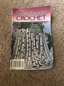 Annie's Favorite Crochet, February 2001, No. 109 - Flowers On The Fence Afghan - Picture 1 of 2