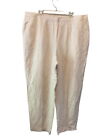 Ruby Rd Size 22W Womens Beige Linen Pants #G-5-16-100